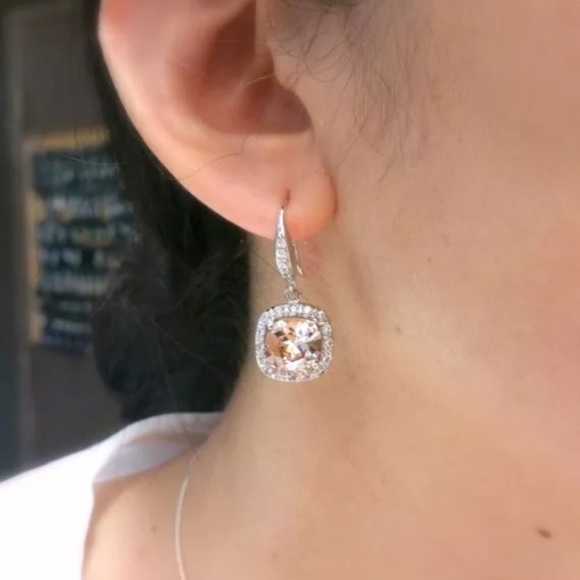 ❤️gorgeous genuine morganite gemstone 925 … - Picture 7 of 8